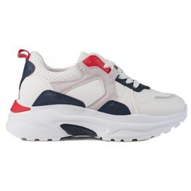 SHELOVET Farverige sneakers flerfarvet