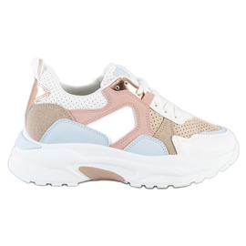 SHELOVET Farverige sneakers flerfarvet