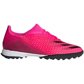 Adidas X Ghosted.3 Tf M FW6940 fodboldstøvler lyserød lyserød