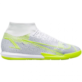 Nike Mercurial Superfly 8 Academy Ic M CV0847 107 fodboldsko grå sølv