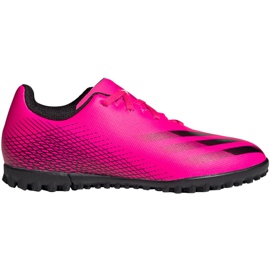 Adidas X Ghosted.4 Tf M FW6916 fodboldstøvler flerfarvet lyserød