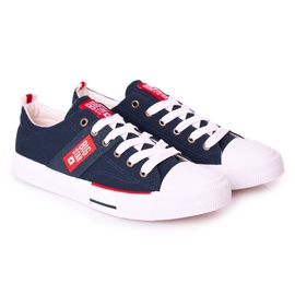 Mænds Big Star HH174041 Marineblå sneakers marine blå