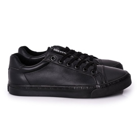 Mænds Big Star HH174035 sorte sneakers