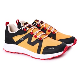 Sportssko til mænd Memory Foam Big Star HH174087 Camel orange