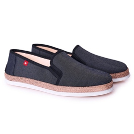 Mænds Espadrilles Big Star HH176002 Marineblå