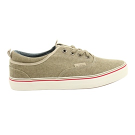 Herresneakers Big Star FF174069 Beige