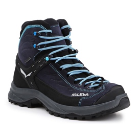 Salewa Ws Hike Trainer Mid Gtx W 61342-2242 sort marine blå