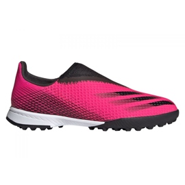 Adidas X Ghosted.3 Ll Tf Jr FY7293 fodboldstøvler flerfarvet lyserød