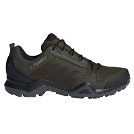 Sko adidas Terrex AX3 Gtx M BC0518 sort grøn