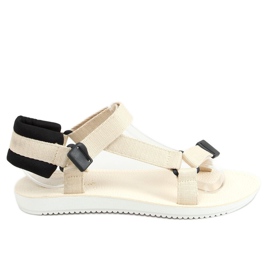 Velcro sportssandaler N-67 Beige