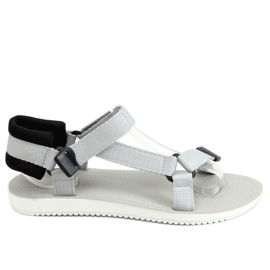 Grå N-67 grå velcro sportssandaler