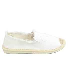 Hvide kvinders espadriller NB273P Hvid