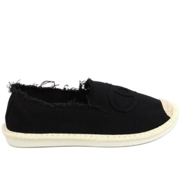 Sorte espadriller til kvinder NB273P Sort