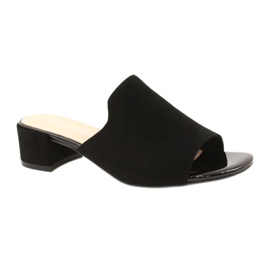 Sandaler på hæl Sergio Leone KL313 Sort