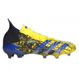 Adidas Predator Freak.1 Fg M FY1119 fodboldstøvler flerfarvet gul