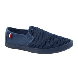 NEWS Tommy Marineblå Sneakers 21MN02-3636