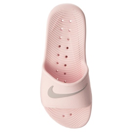 Nike Kawa Shower pink tøfler til kvinder 832655 601 lyserød grå