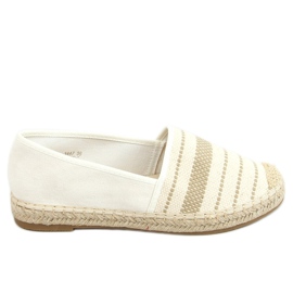 Beige espadriller til kvinder 3447 Beige