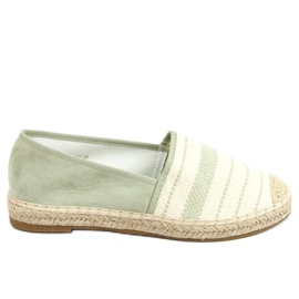 Aquamarine espadriller til kvinder 3447 Grøn