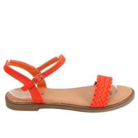 Orange damesandaler WL061 Orange