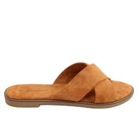 Cross -tøfler til kvinder Camel 5143 Camel brun