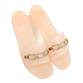 Beige Meliski 3704 Beige hjemmesko