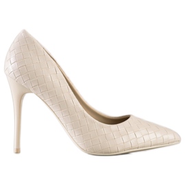 Goodin Moderigtige pumps på en nål beige