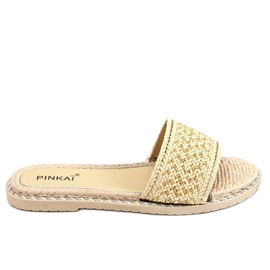 Beige tøfler til kvinder LS002 Beige