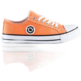 New Age sneakers orange