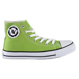 New Age High Sneakers grøn