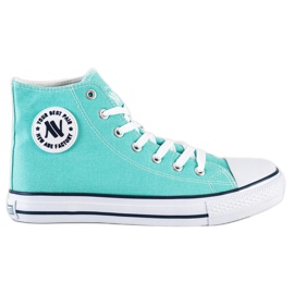 New Age High Sneakers blå