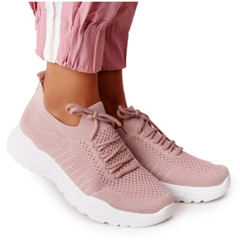 PS1 Sportssko til kvinder Sneakers Pink Ruler hvid lyserød