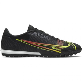 Nike M Mercurial Vapor 14 Academy Tf CV0978 fodboldsko sort sort