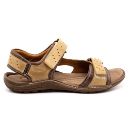 Olivier Brune herresandalsandaler 295K
