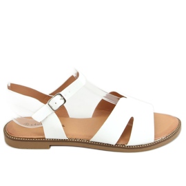 Hvide damesandaler K-20 Hvid
