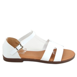 Hvide sandaler til kvinder 7823 Hvid