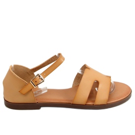 Beige sandaler til kvinder 7823 Beige