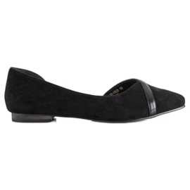 SHELOVET Stilfulde ballerinaer sort