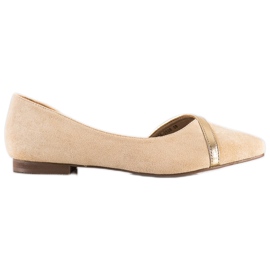 SHELOVET Stilfulde ballerinaer beige