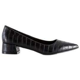 Sweet Shoes Klassiske pumps på lave hæle sort