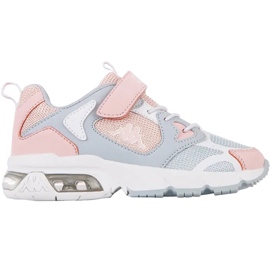 Kappa Yero børnesko pink-grå-hvid 260891K 6527 lyserød
