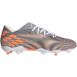 Adidas Nemeziz.2 Fg M FW7341 fodboldstøvler hvid grå