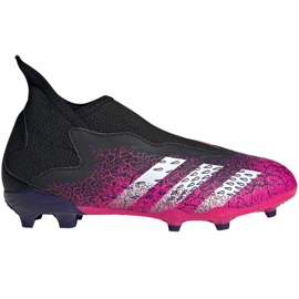Adidas Predator Freak.3 Ll Fg Jr FW7529 fodboldstøvler flerfarvet lyserød