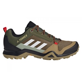 Adidas Terrex AX3 M FX4576 sko sort khaki grøn