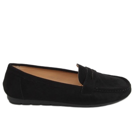 Sorte kvinders loafers S-980 sort