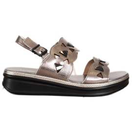 Sølv sandaler på Sergio Leone platformen