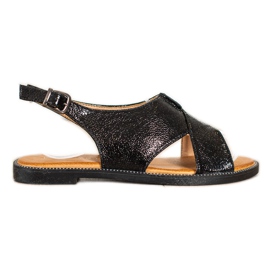 Filippo Klassiske sorte sandaler