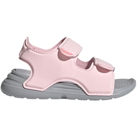 Sandaler adidas Swim Sandal I Jr FY8065 ['marineblå', 'pink'] lyserød