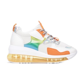 Vices FY-72-338-hvid / orange flerfarvet