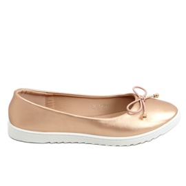 Champagne kvinders ballerinaer DY-10 Champagne lyserød